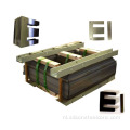 Transformator Laminatie/EI Laminatie Kern EI180/Industrie Gebruikt magnetische plaat 0,50 mm Zwarte metalen plaat